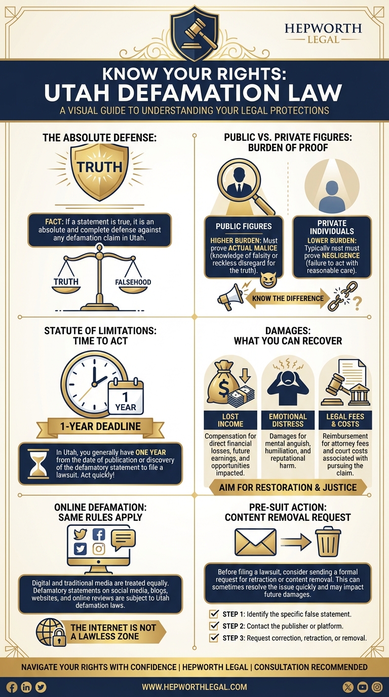 Your Defamation Rights Explained