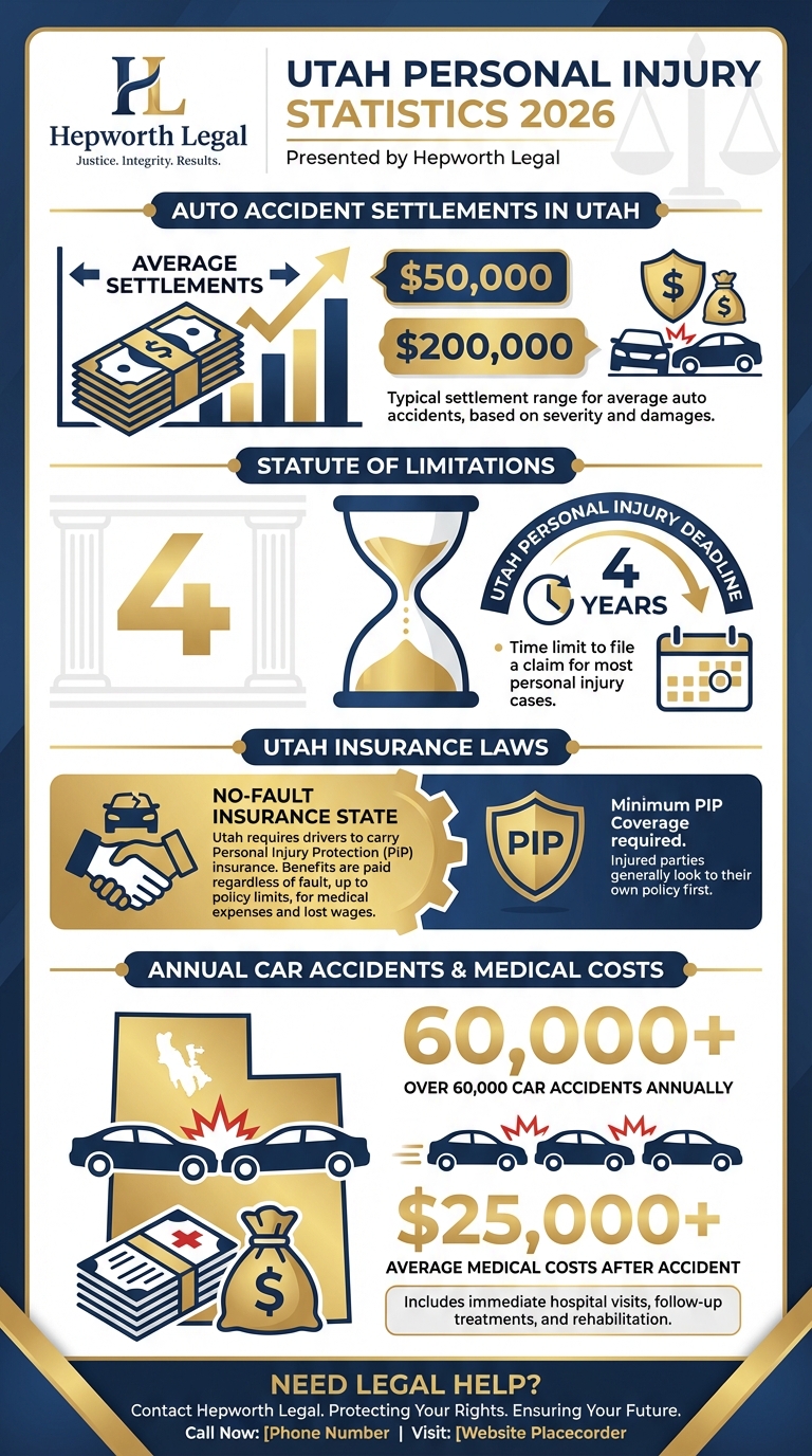 Personal Injury in Utah: Key Statistics