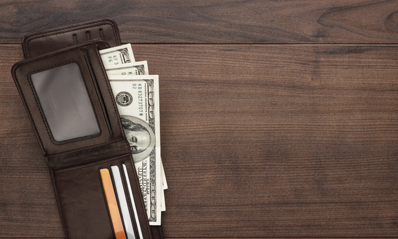 Alimony-Blog Money in a wallet