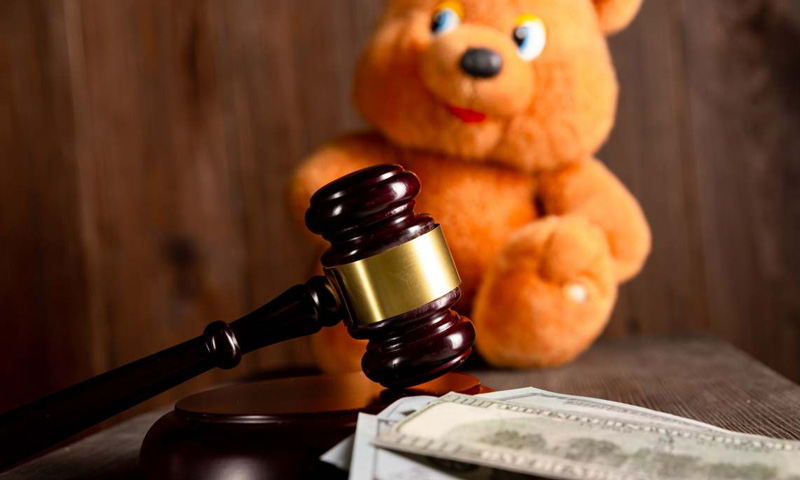 Adoption-Fraud-Blog legal gavel and toy bear