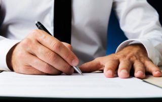 Signing a will
